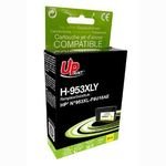 UPrint Compatible Ink With F6U18AE, Hp 953XL, yellow, 1800p, 25ml, High Capacity - (H-953XLY)