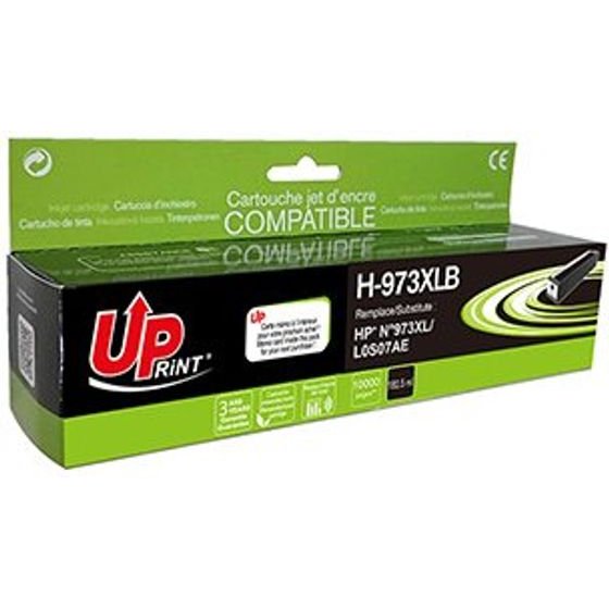 UPrint Compatible Ink With L0S07AE, H 973XLB, black, 10000p, 182,5ml - (H-973XLB)
