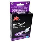 UPrint Compatible Ink With LC-125XLC, cyan, 1200p, 15ml - (B-125XLC)