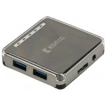 CSU3H4P100BL 4-PORT USB 3.0 HUB - (5412810180974)