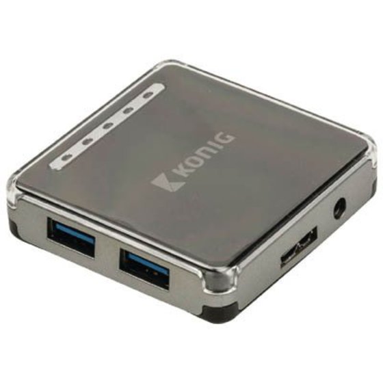 CSU3H4P100BL 4-PORT USB 3.0 HUB - (5412810180974)