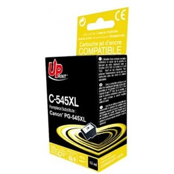 UPrint Compatible Ink With PG-545XL, black, 470p, 18ml - (C-545XL)