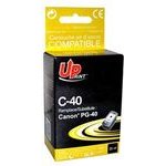 UPrint Compatible Ink With PG40, black, 25ml - (C-40B)