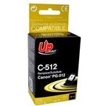 UPrint Compatible Ink With PG512BK, black, 18ml - (C-512B)