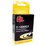 UPrint Compatible Ink With Pgi 1500XL, yellow, 950p, 14ml, High Capacity - (C-1500XLY)