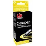 UPrint Compatible Ink With PGI-580PGbk XXL, black, 25.7ml, Very High Capacity - (C-580XXLB)