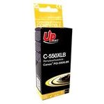 UPrint Compatible Ink With PGI550BK XL, black, 25ml, High Capacity - (C-550XLB)