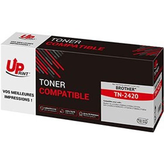 UPrint Compatible Toner With Brother TN2420, black, 3000p - (B.2420)