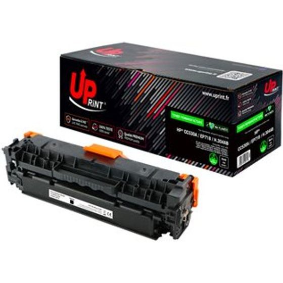 UPrint Compatible Toner With Hp CC530A, CRG718, H.304ABE, HL-28BE, black, 3500p - (H.304AB)