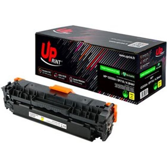 UPrint Compatible Toner With Hp CC532A, CRG718, H.304AYE, HL28YE, yellow, 2800p - (HL-28YE)