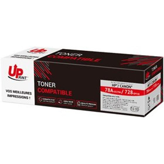 UPrint Compatible Toner With Hp CE278A, Canon 726BK, H.78AE, black, 2100p - (HL-30E)