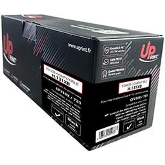UPrint Compatible Toner With Hp CF210X, Canon CRG731H, black, 2400p - (H.131XBE)