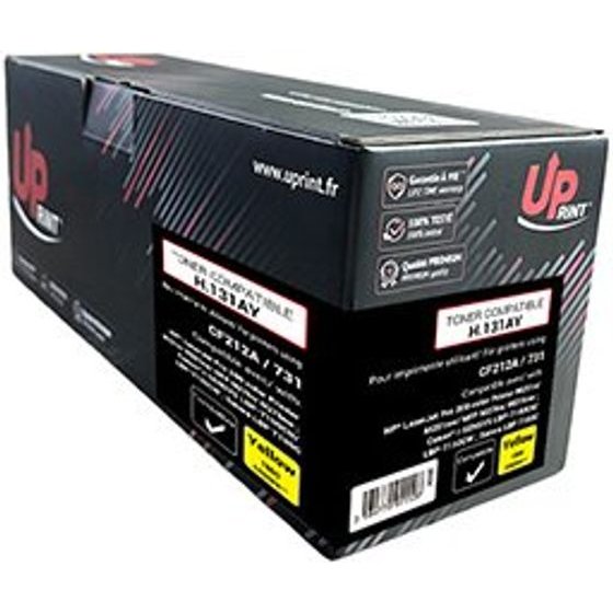 UPrint Compatible Toner With Hp CF212A, Canon CRG731, yellow, 1800p - (H.131AYE)
