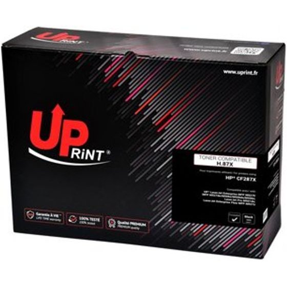 UPrint Compatible Toner With Hp CF287X, black, 18000p, High Capacity - (H.87X)