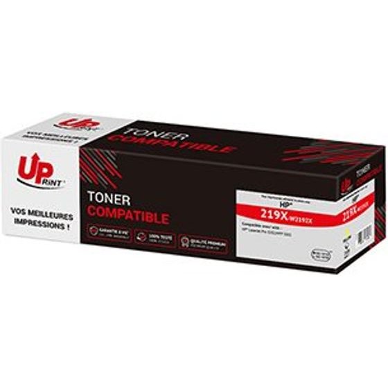 UPrint Compatible Toner With W2192X, yellow, 2500p, High Capacity - (HL219XYUP)