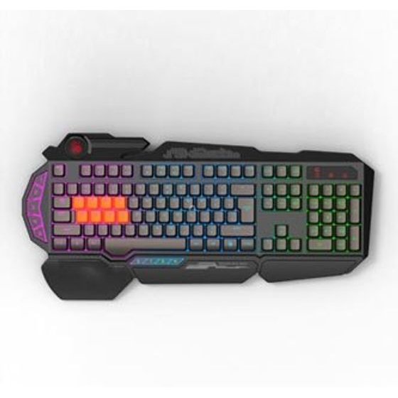 A4TEch Bloody Keyboard Wire (USB) CZ, Black - (B318)