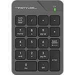 A4TEch Fstyler FGK21C Numeric Keyboard Wireless Grey - (FGK21C-GY)