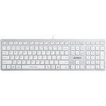 A4TEch FX50 Keyboard Wire (USB) CZ, White - (FX50-WH)