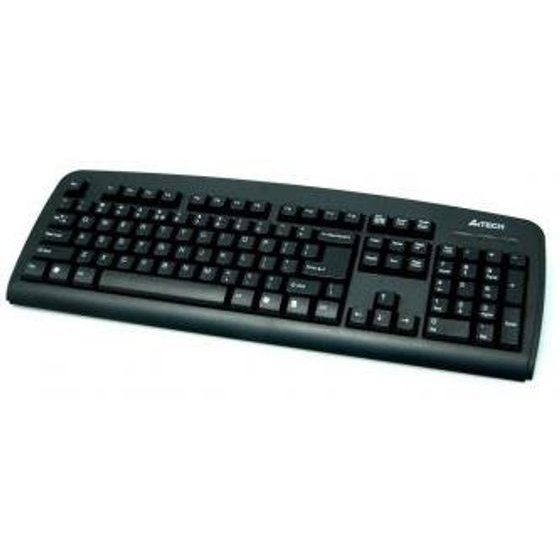 A4TEch KB-720 Keyboard Wire (USB) CZ, Black - (KB-720 Usb BLAC)