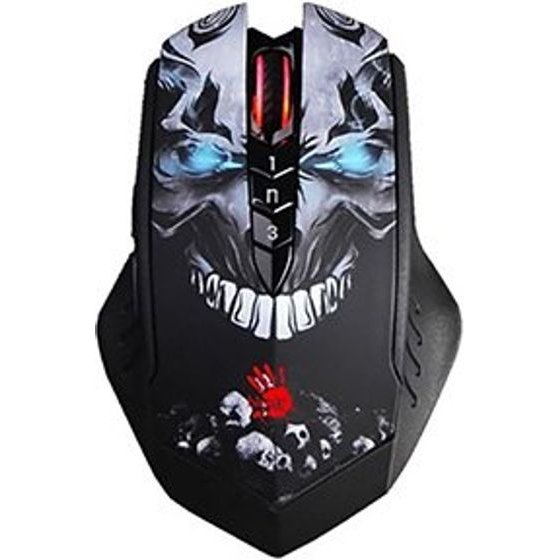 A4TEch Mouse wireless, black, 5000DPi - (R80 PLUS)