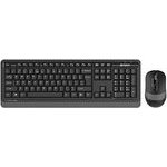 A4TEch Wireless Keyboard And Mouse Set CZ/US, Black - (FG1010_B)
