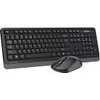 A4TEch Wireless Keyboard And Mouse Set CZ/US, Black - (FG1010_B)