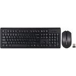 A4TEch Wireless Keyboard And V-Track Optical Mouse Set CZ/US, Black - (4200N)