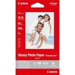 Canon Glossy Photo Paper, GP-501, Photo paper, glossy, GP-501 Typ white, 10x15cm, 4x6, 200 g/m2, 50 pcs, Inkjet - (0775B081)