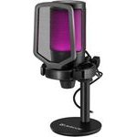 Defender , Streaming microphone, Impulse Gmc 600, Volume control, black, Rgb Backlight - (64660)