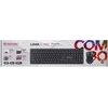 Defender Lima C-993 Keyboard Set US, Black With Wireless mouse, multimedia, 2.4 [GHz] - (45996)