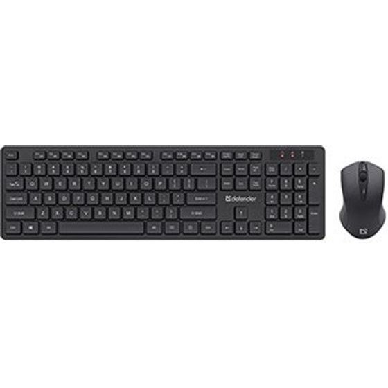 Defender Lima C-993 Keyboard Set US, Black With Wireless mouse, multimedia, 2.4 [GHz] - (45996)