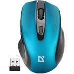 Defender Prime MB-053 Mouse wireless, turquoise, 1600DPi - (52054)