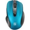 Defender Prime MB-053 Mouse wireless, turquoise, 1600DPi - (52054)