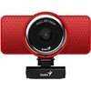 Genius Ecam 8000 Full Hd Webcam, Red - (32200001409)