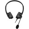 Genius HS-235U Ai Headphones With microphone, wire, Black - (31710036401)