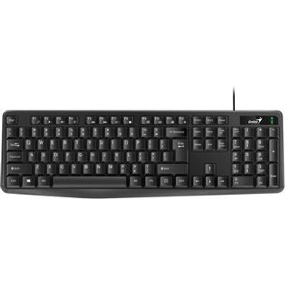 Genius KB-117 Keyboard Wire (USB) US, Black - (31310016400)