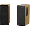 Genius Loudspeakers SP-HF1220BT, 2.0, 45W, Brown - black, Bluetooth - (31730059401)