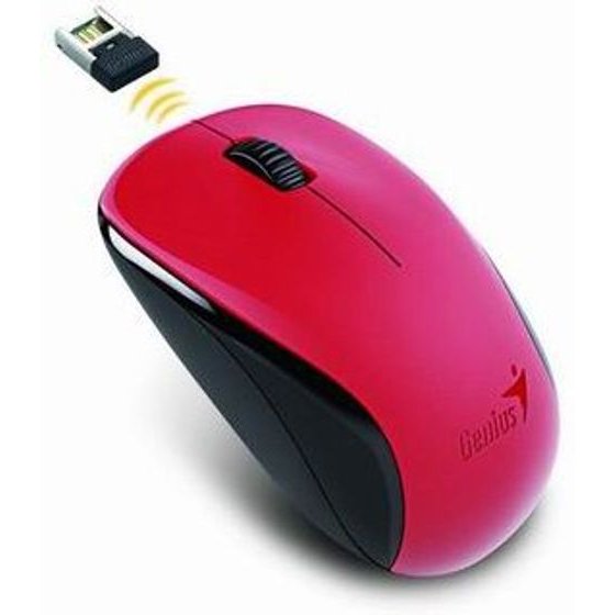 Genius NX-7000 Mouse wireless, red, 1200DPi - (31030016403)
