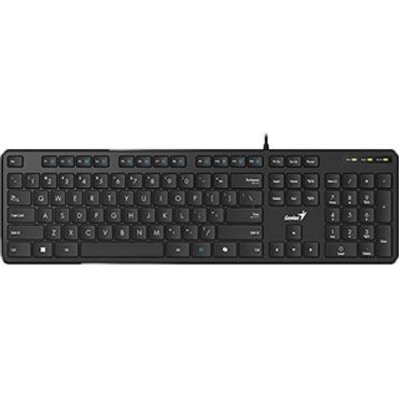 Genius Slimstar M200 Copilot Keyboard Wire (USB) CZ/SK, Black - (31310019409)