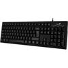 Genius Smart KB-100 Keyboard Wire (USB) US, Black - (31300005400)
