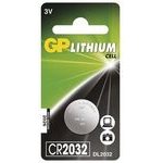 GP One-Off Lithium Battery CR2032, 1-Pack - (B15322)