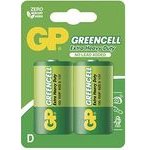 GP One-Off zinc-Chloride Battery D, 2-Pack - (B1241)