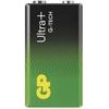 GP Ultra+ One-Off Alkaline Battery 9V, 1-Pack - (B03511)