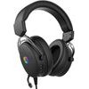 HP DHE-8005N Headphones With microphone, wire, black, 2.0, translucent, 3.5 Mm Jack + Usb - (9NG18AA)