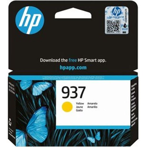 HP Original Ink 4S6W4NE, 937, yellow, 800p - (4S6W4NE#CE1)