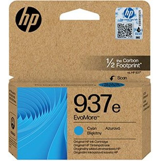 HP Original Ink Evomore 4S6W6NE, 937e, cyan, 1650p - (4S6W6NE#CE1)