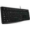 Logitech K120 Keyboard Wire (USB) CZ/SK, Black - (920-002485)
