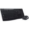 Logitech MK270 Keyboard Set Wireless CZ/SK, Black With Laser Wireless mouse, AAA, multimedia, 2.4 [GHz] - (920-004527)