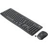 Logitech MK295 Keyboard Set Wireless CZ, Grey With Wireless Optical mouse, AAA, multimedia, 2.4 [GHz], Silenttouch - (920-009808)
