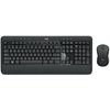 Logitech MK540 Keyboard Set Wireless CZ/SK, Black With Wireless Optical mouse, AA, multimedia, Nano Receiver With Unifyin - (920-008688)